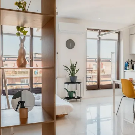 Modern City Centre Studio - Air Conditioning - Near Wroclaw Main Station Vratislav